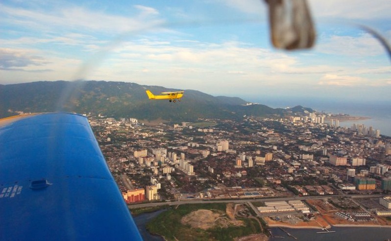 Formation over Penang